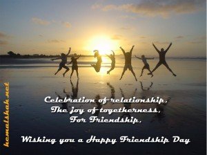 Wishing you all a very Happy Friendship Day