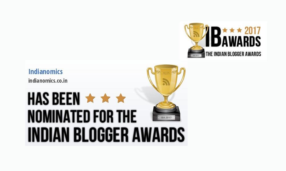 Indianomics is nominated for IBA2017