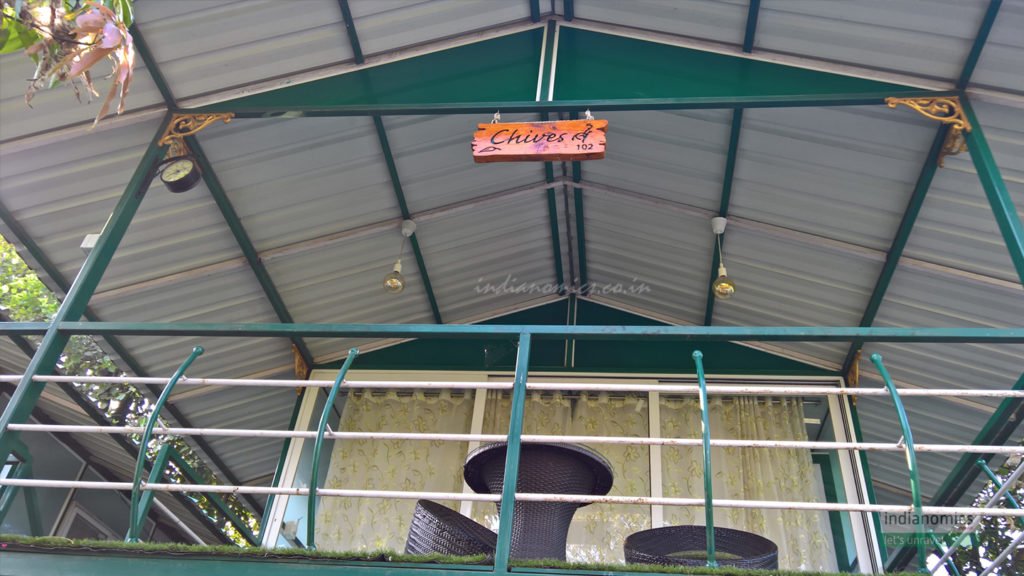 Room view outside, The Herb Farm, Igatpuri