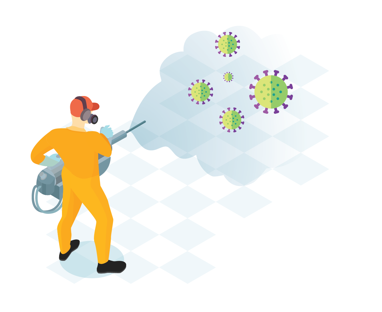 Stock sanitizing agents (chemicals) in your society