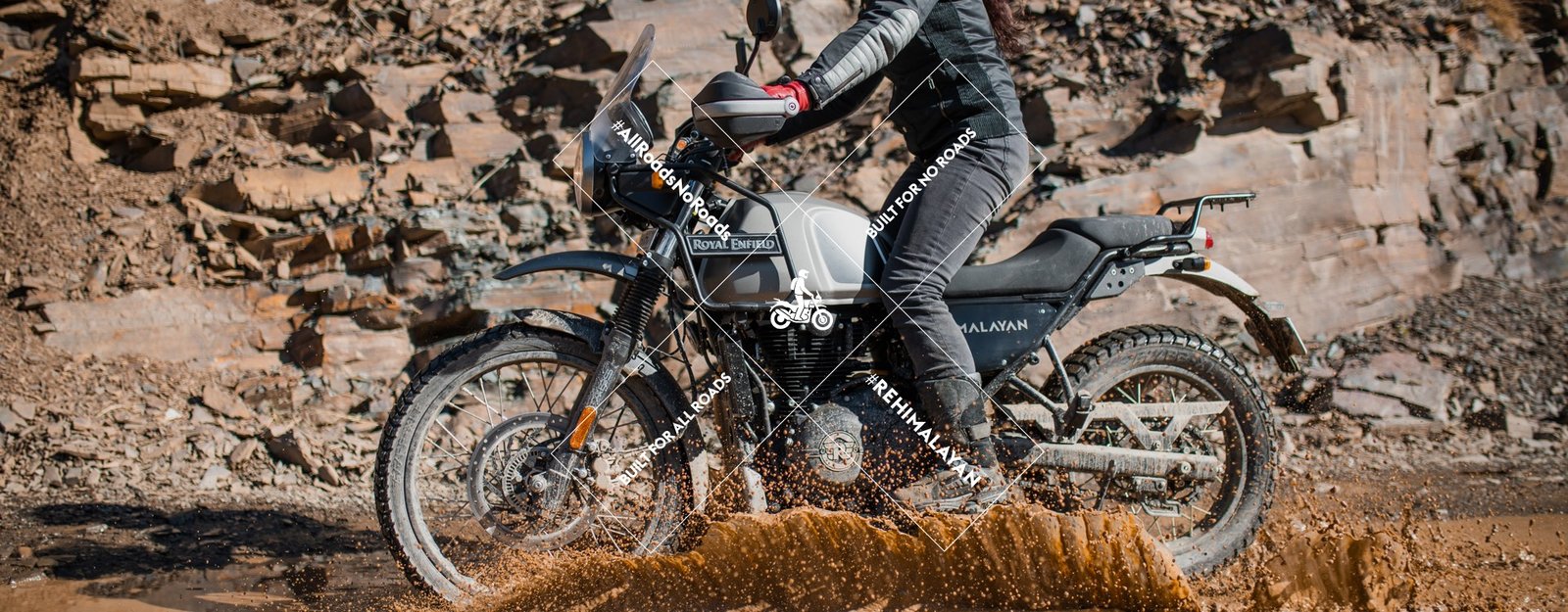 Side panels don't have Himalayan embossing anymore, and screams out Himalayan in stickers (just like many who modified it to that look since BS3 era)