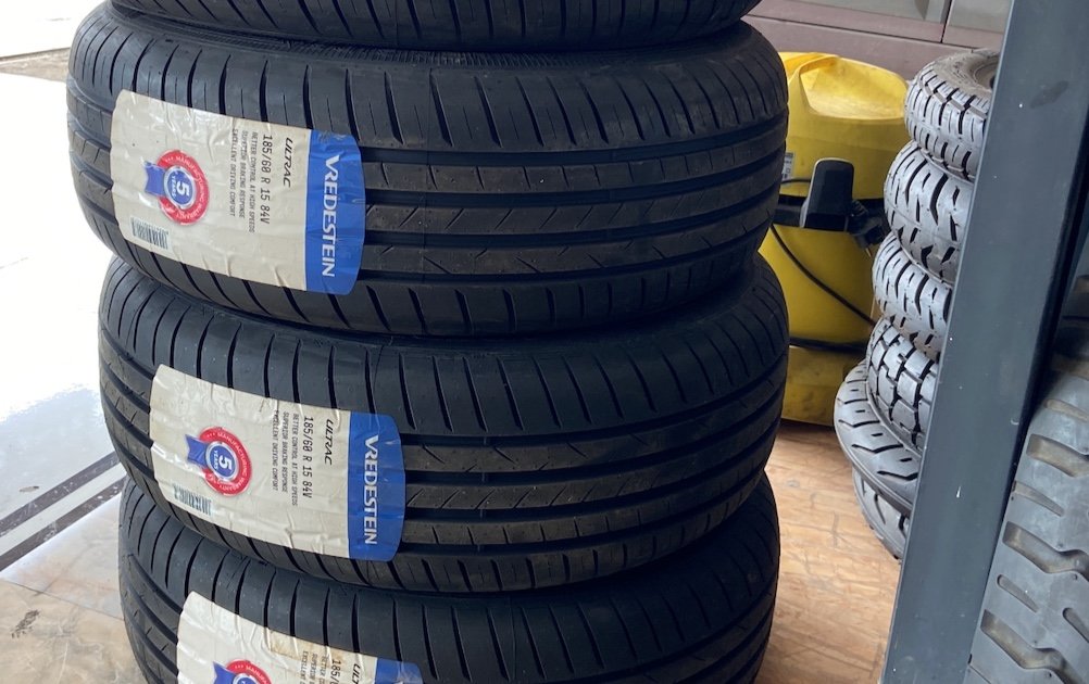 Vredestein Ultrac that I got for my car now.